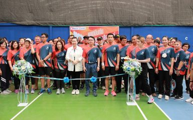 Unithai Shipyard and CUEL jointly organized the sport for health “Badminton Community Relations 2020”
