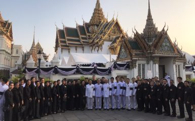Unithai co-host the royal funeral rites of the King Bhumibol Adulyadej