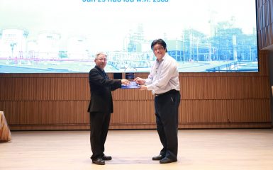 Unithai Shipyard received best contractor award for Piping Maintenance Work 2020