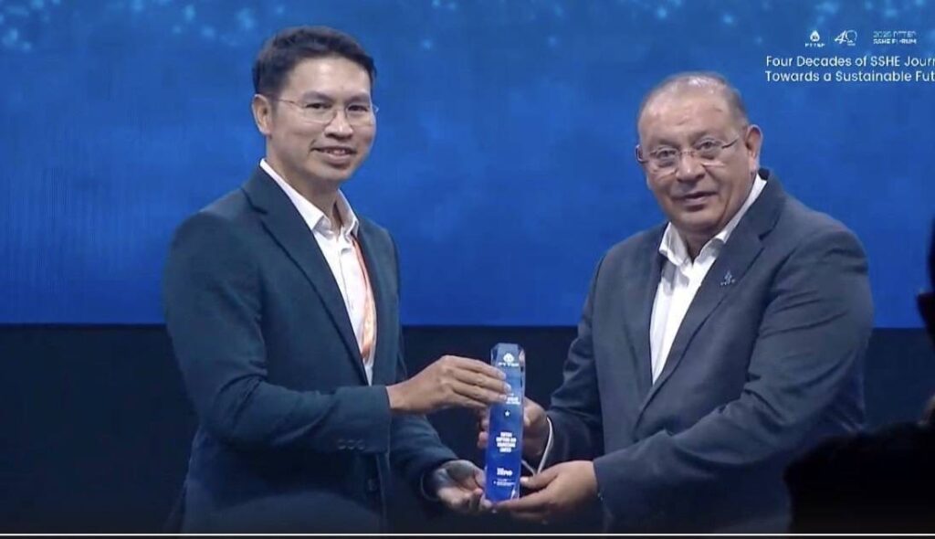 UTSE Receives CEO SSHE Excellence Award 2024 from PTTEP